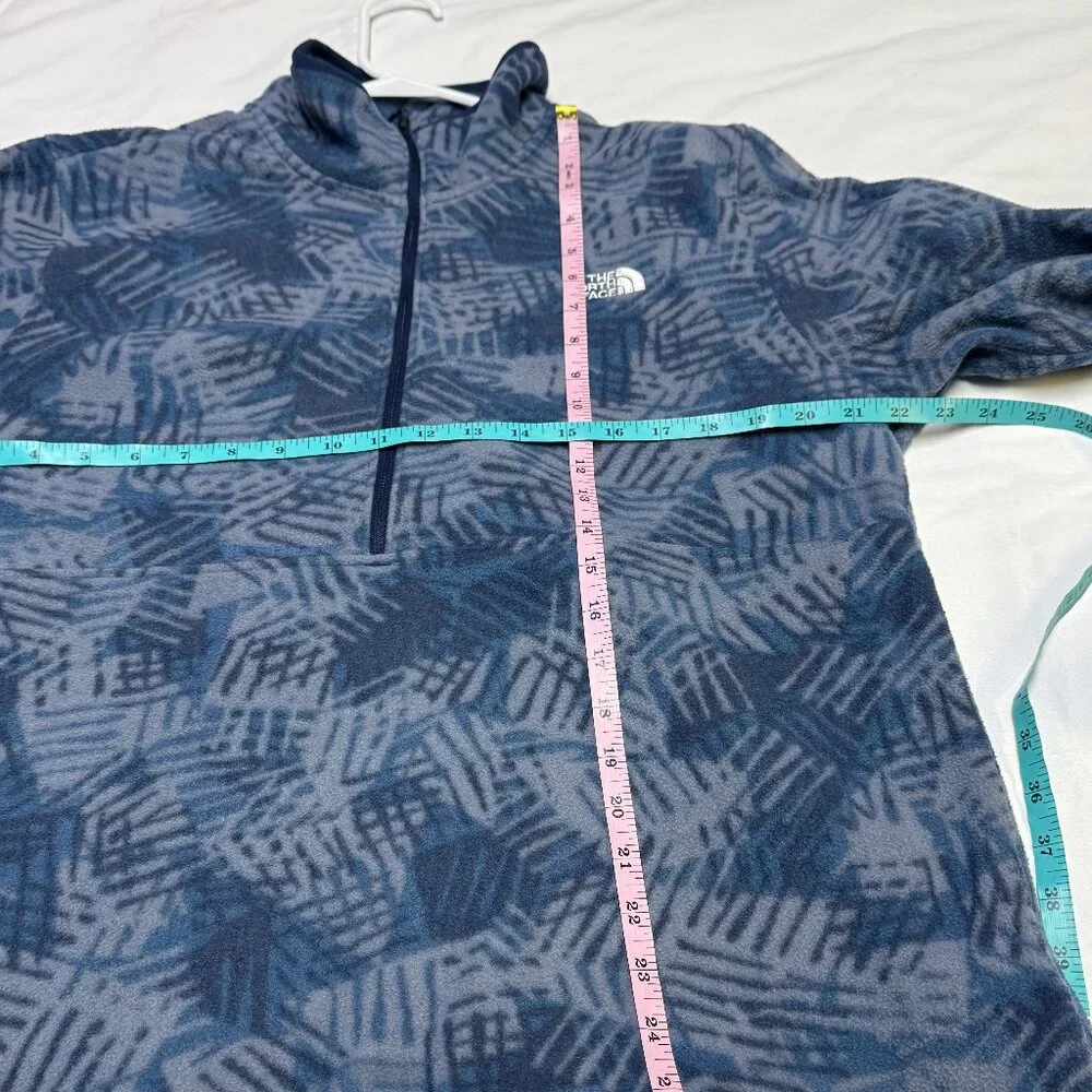 The North Face Men’s Alpine Polartec 100 1/2 Zip Large Navy EUC‎